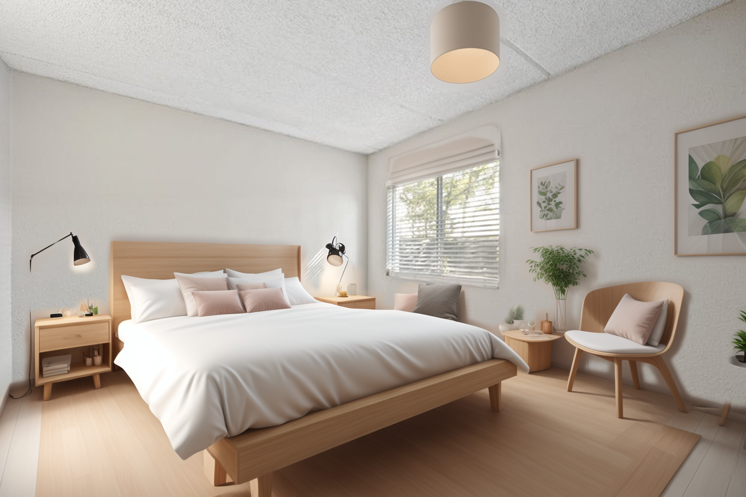Bright living room